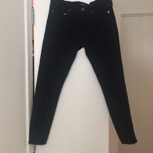 Black skinny jeans
